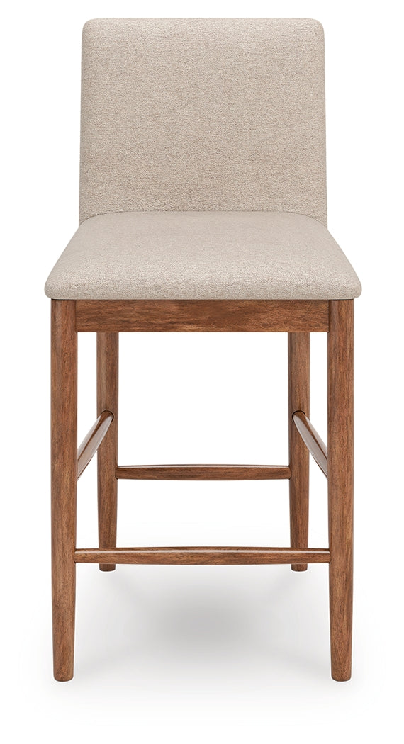 Isanti Light Brown Counter Height Barstool
