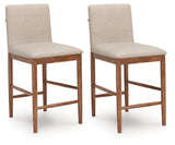 Isanti Light Brown Counter Height Barstool