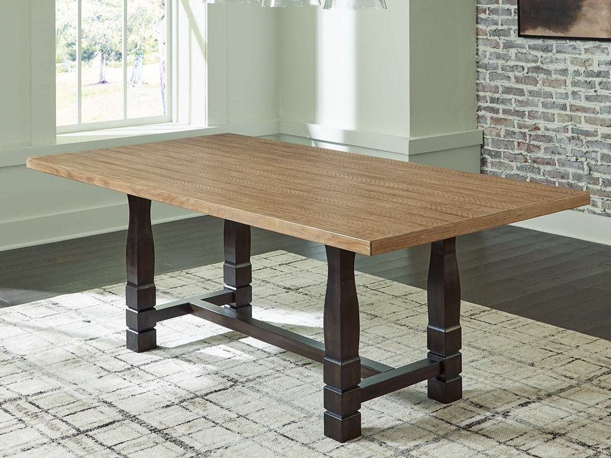 Charterton Two-tone Brown Dining Table
