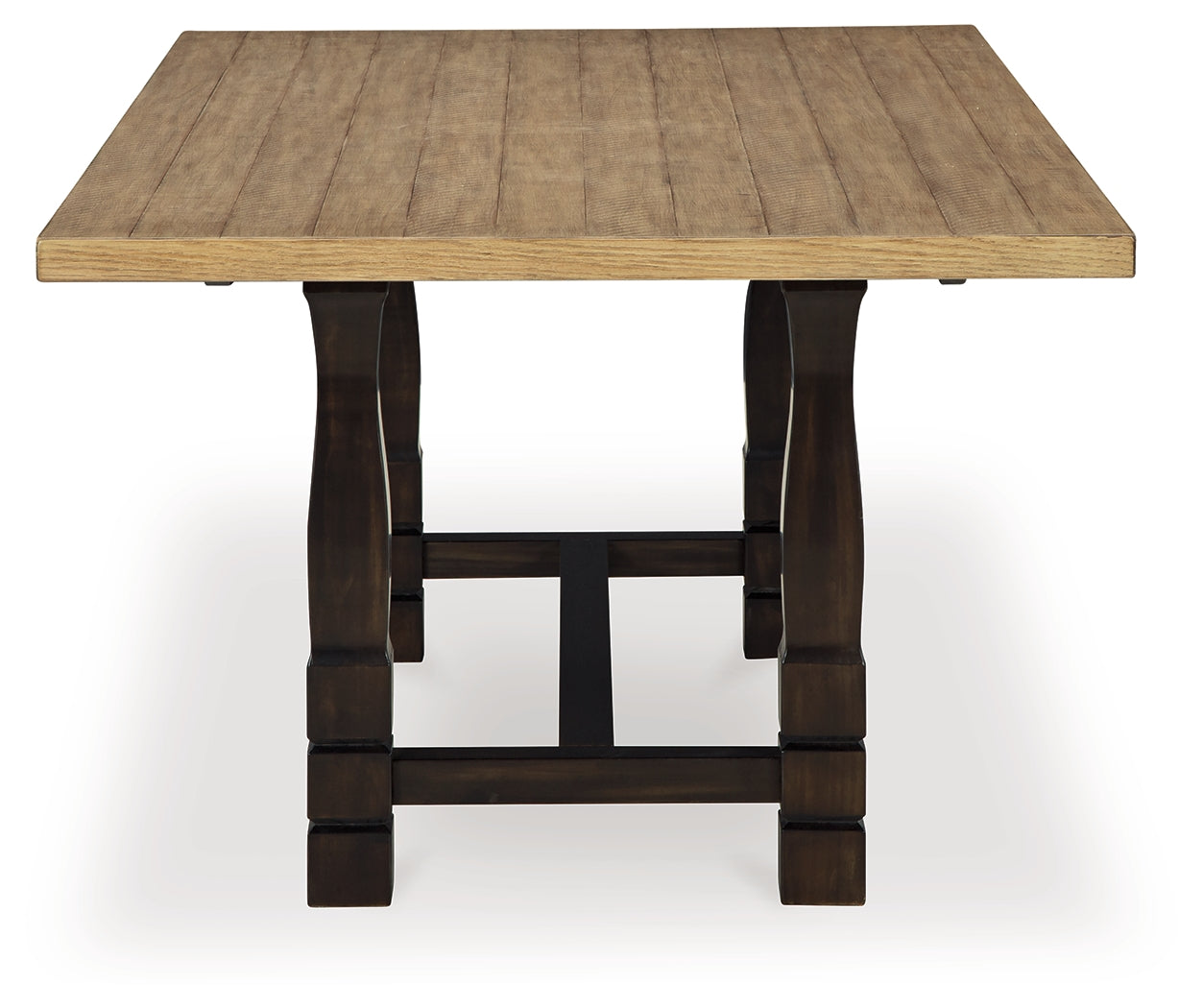 Charterton Two-Tone Brown Dining Table