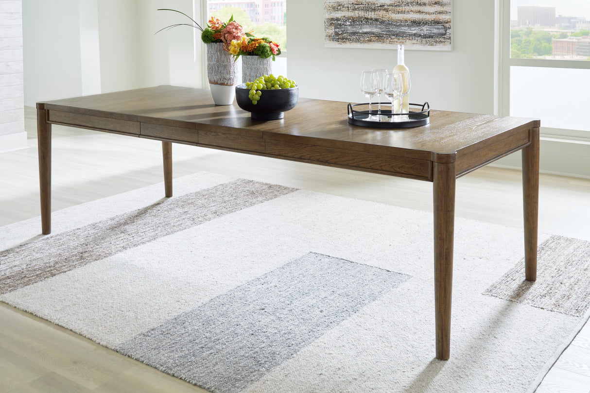 Roanhowe Brown Dining Extension Table