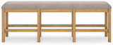 Havonplane Brown 72" Counter Height Dining Bench - Ella Furniture