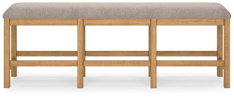 Havonplane Brown 72" Counter Height Dining Bench - Ella Furniture