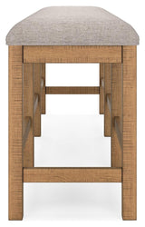 Havonplane Brown 72" Counter Height Dining Bench - Ella Furniture