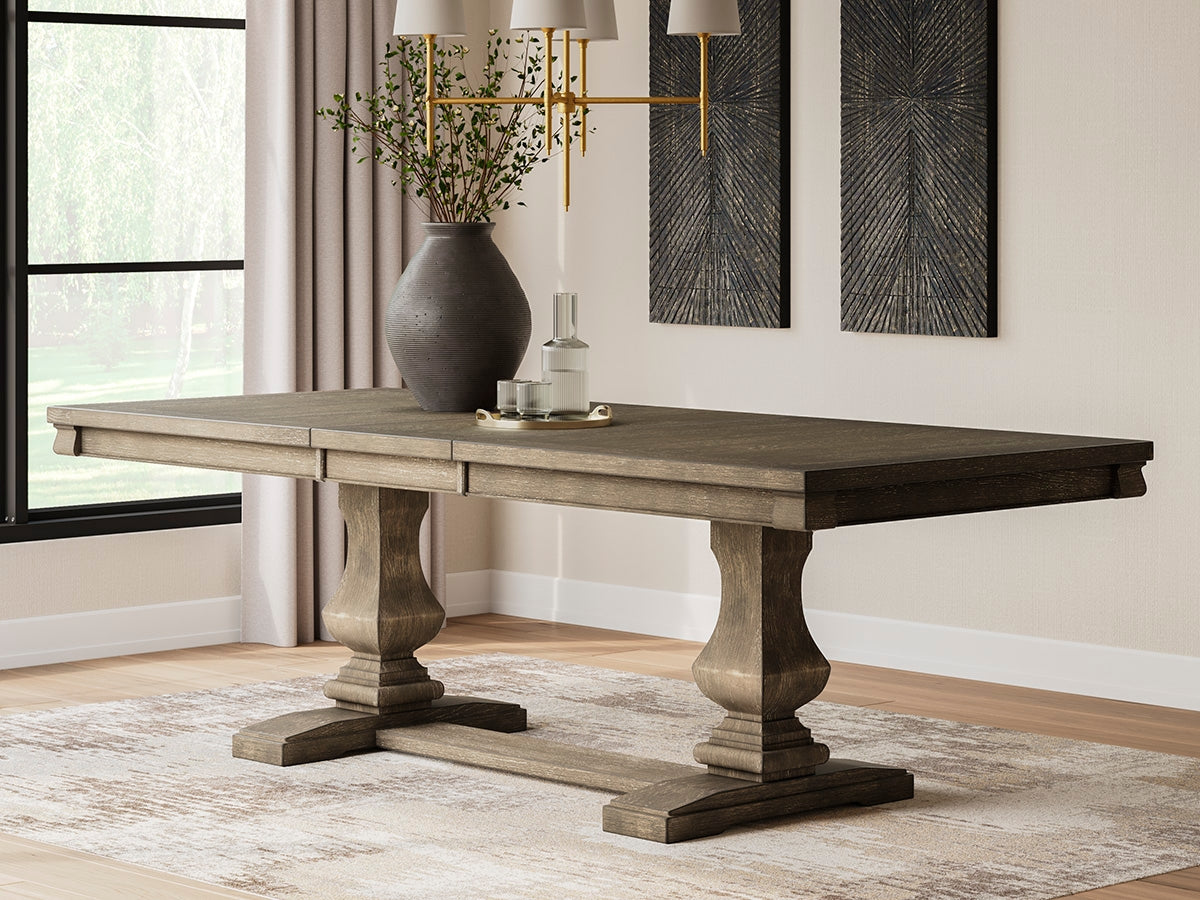Johnelle Gray Extension Dining Table