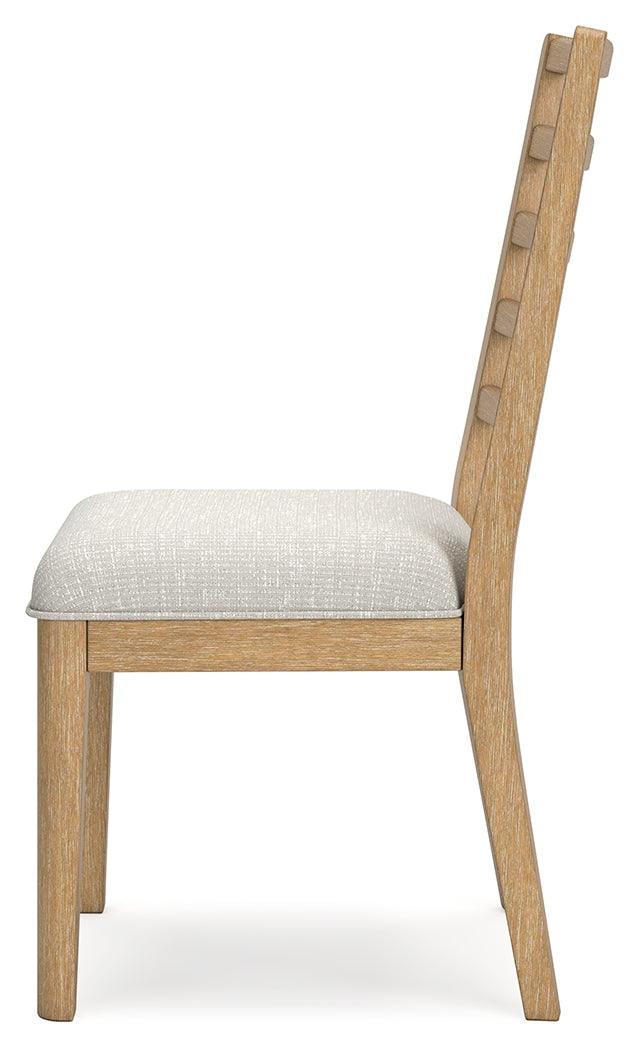 Rencott Light Brown Dining Chair - Ella Furniture