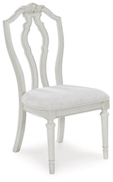 Montelaine Antique White Dining Chair