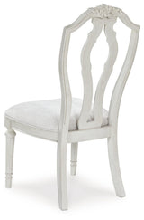 Montelaine Antique White Dining Chair