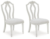 Montelaine Antique White Dining Chair