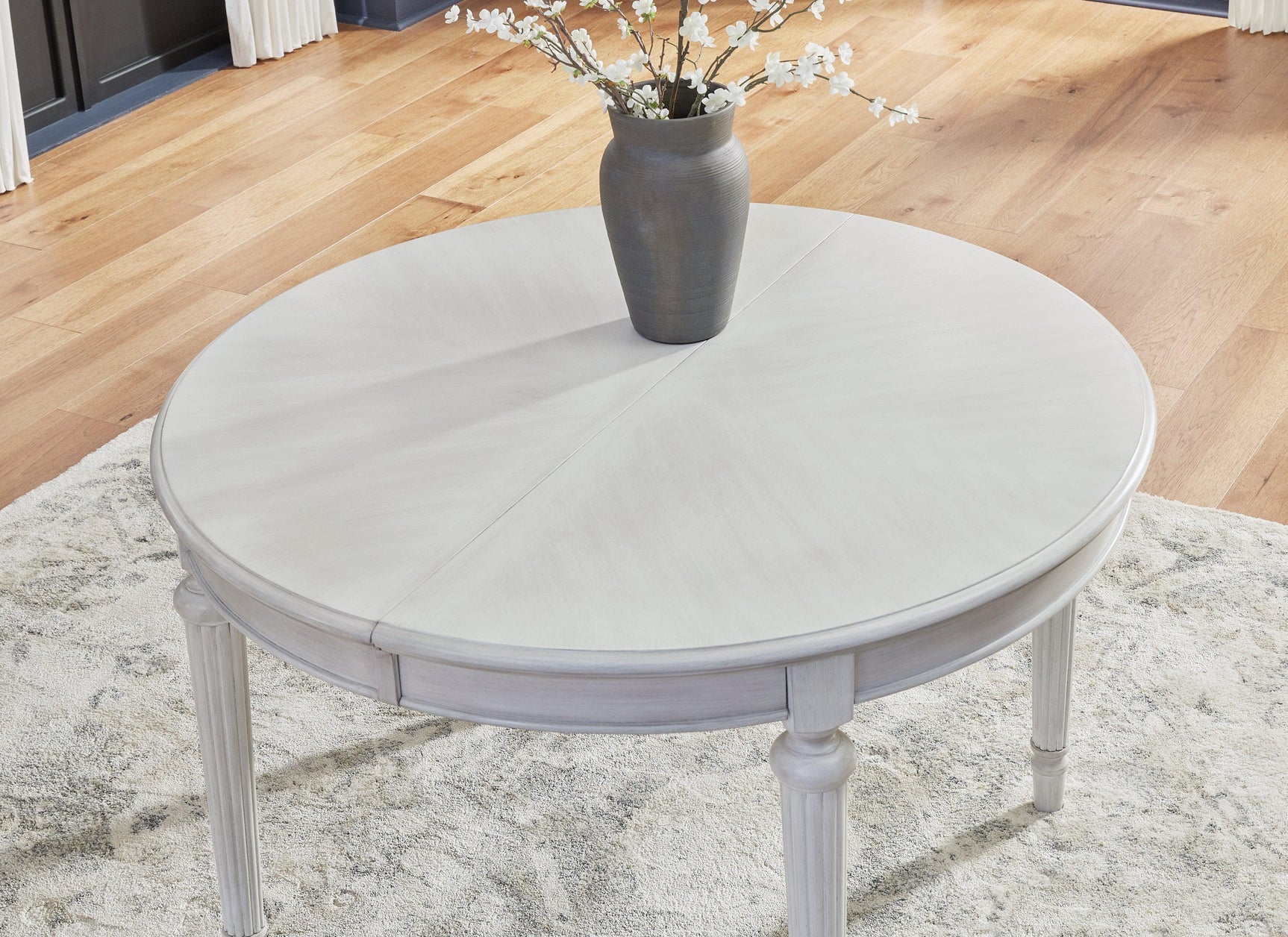 Montelaine Antique White Dining Extension Table