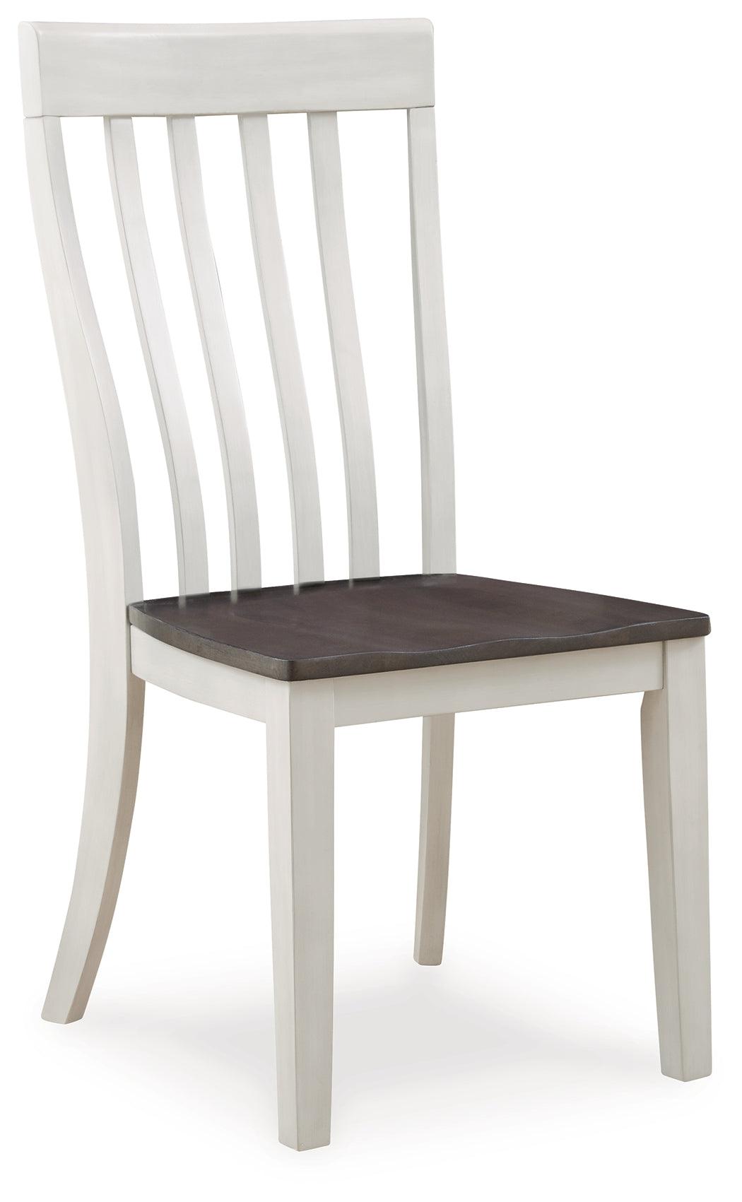 Darborn Gray/brown Dining Chair - Ella Furniture