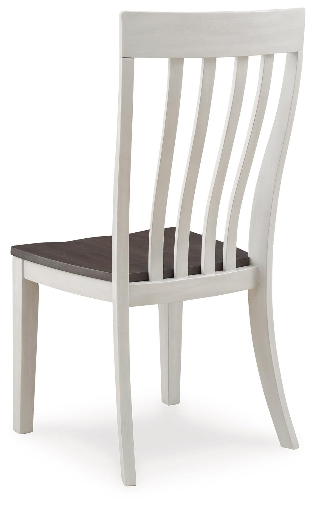 Darborn Gray/brown Dining Chair - Ella Furniture