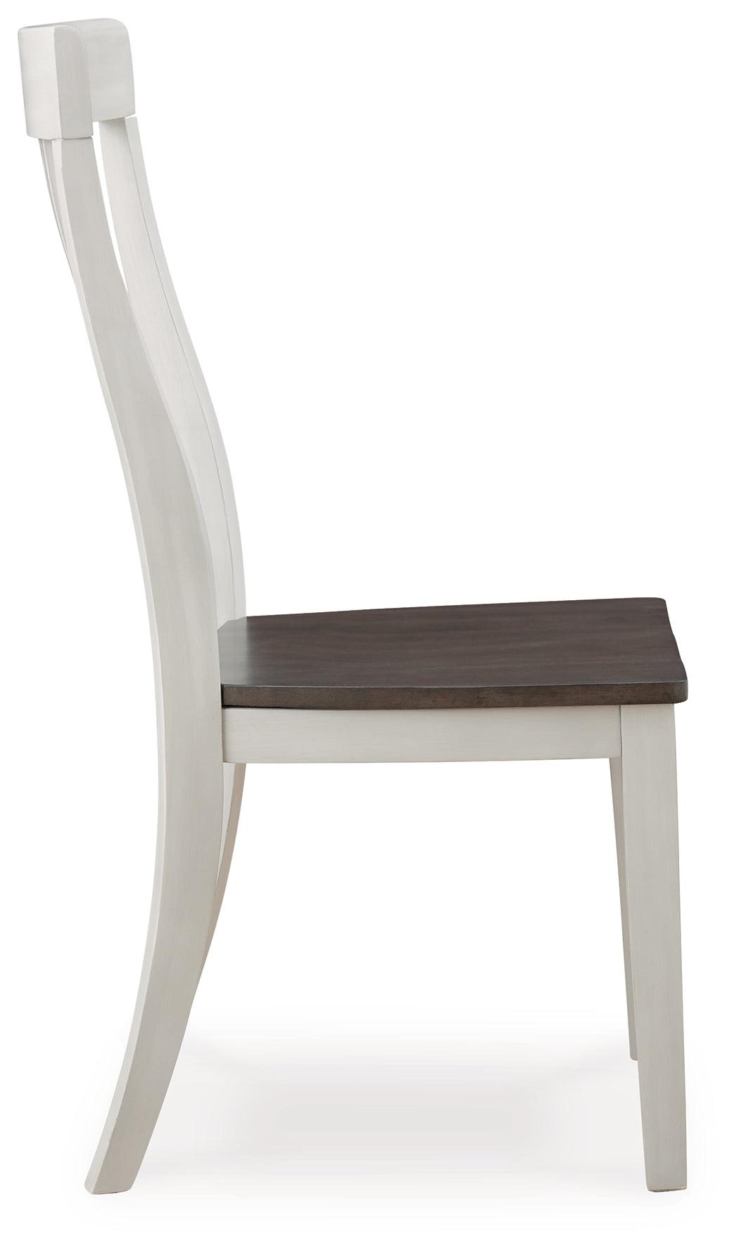 Darborn Gray/brown Dining Chair - Ella Furniture