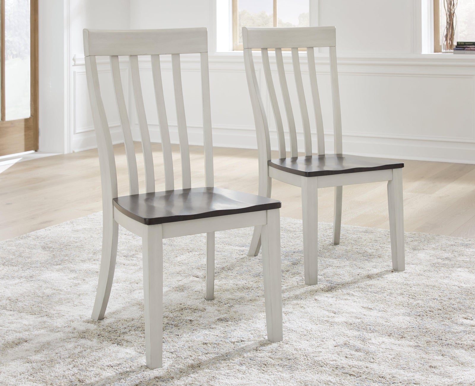 Darborn Gray/brown Dining Chair - Ella Furniture