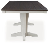 Darborn Gray/brown Dining Table