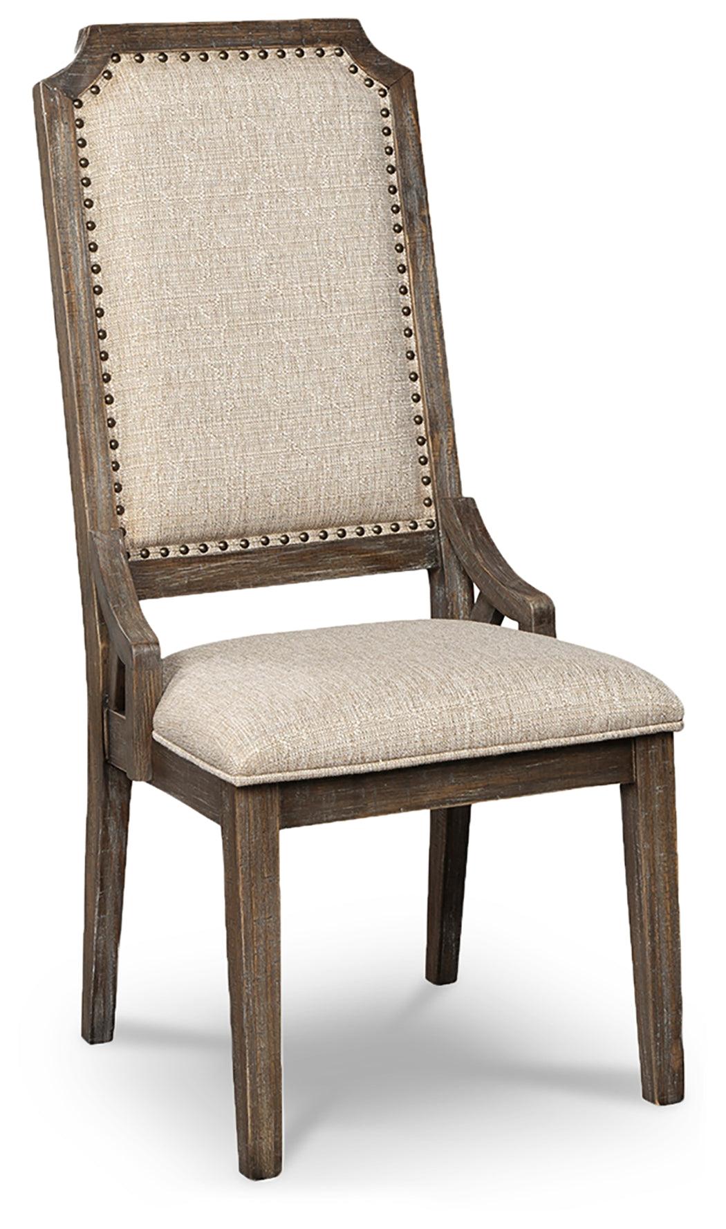 Wyndahl Rustic Brown Dining Chair - Ella Furniture