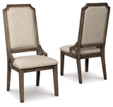 Wyndahl Rustic Brown Dining Chair - Ella Furniture