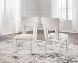 Chalanna White Dining Chair