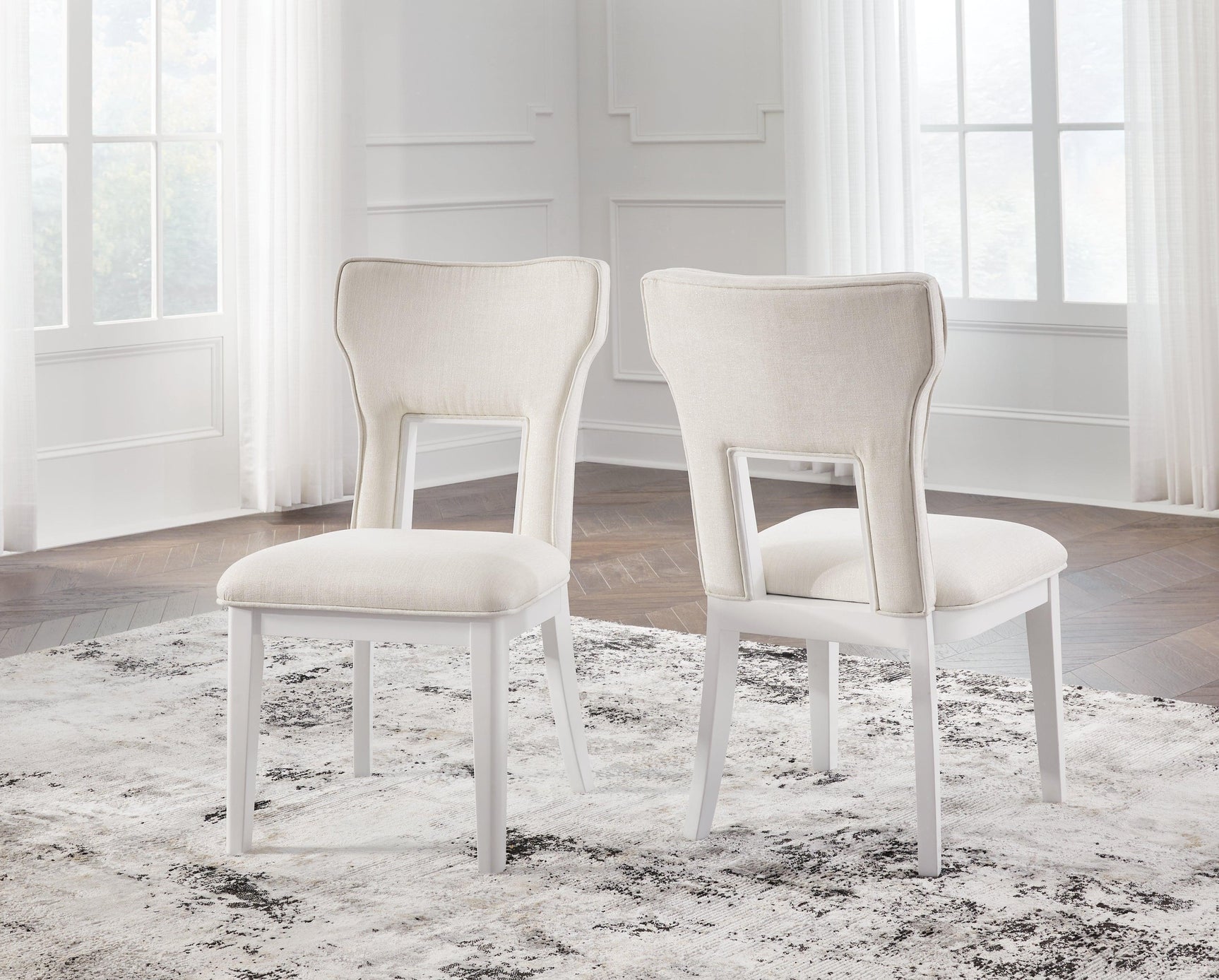Chalanna White Dining Chair