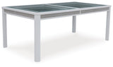 Chalanna White Dining Extension Table