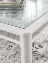 Chalanna White Dining Extension Table