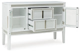 Chalanna White Dining Server