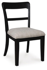 Greddinton Black Dining Chair from Ella Furniture