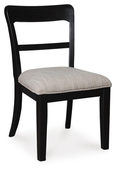 Greddinton Black Dining Chair from Ella Furniture