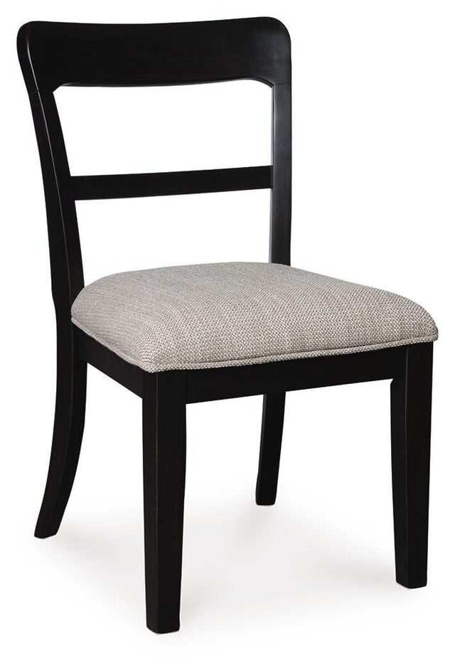 Greddinton Black Dining Chair from Ella Furniture