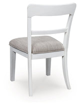 Greddinton White Dining Chair
