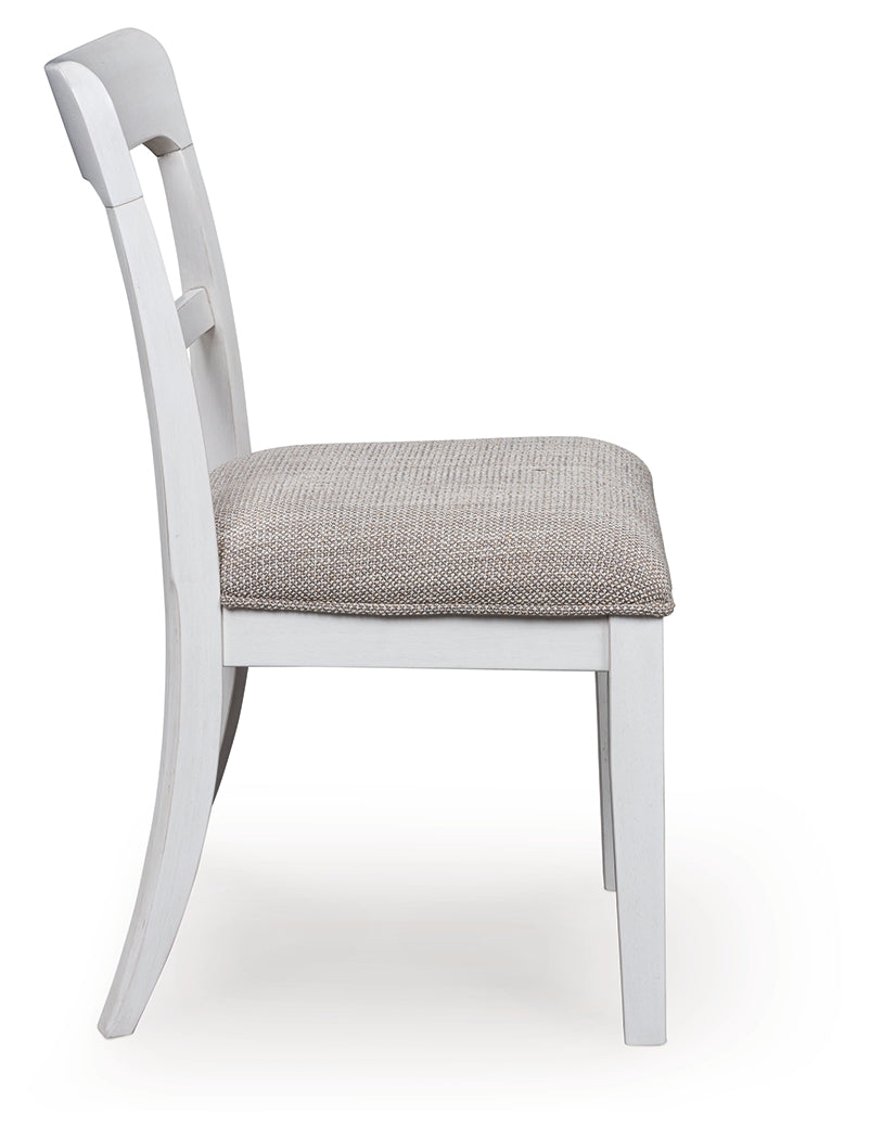 Greddinton White Dining Chair
