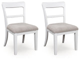 Greddinton White Dining Chair