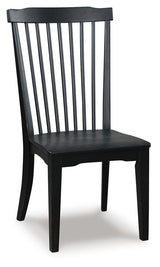 Greddinton Black Dining Chair