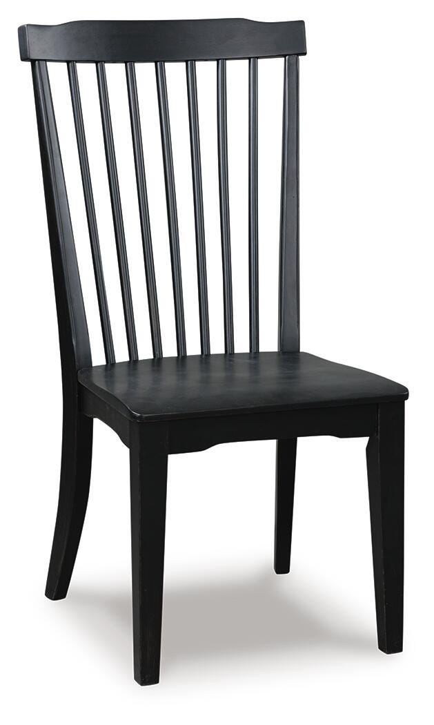 Greddinton Black Dining Chair