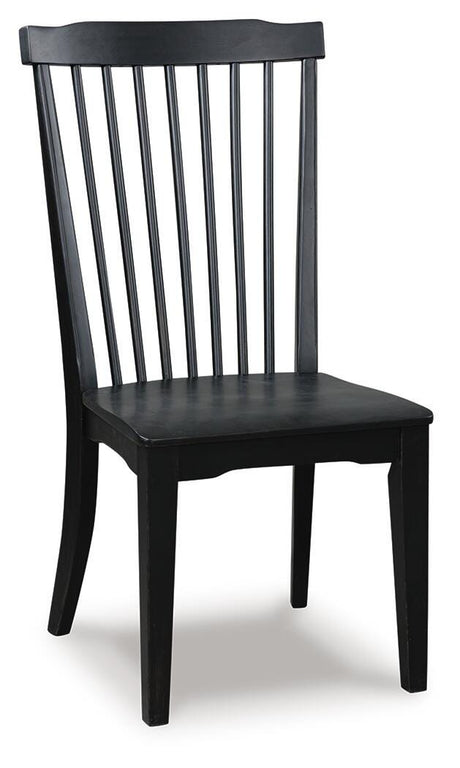 Greddinton Black Dining Chair from Ella Furniture