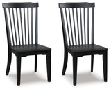 Greddinton Black Dining Chair
