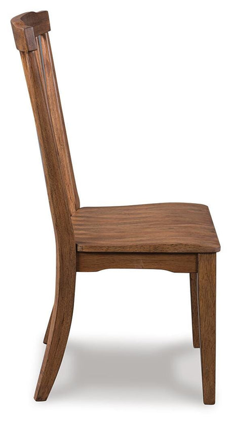 Greddinton Brown Dining Chair view 4
