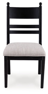 Greddinton Black Dining Chair