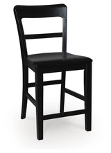 Greddinton Black Counter Height Barstool from Ella Furniture