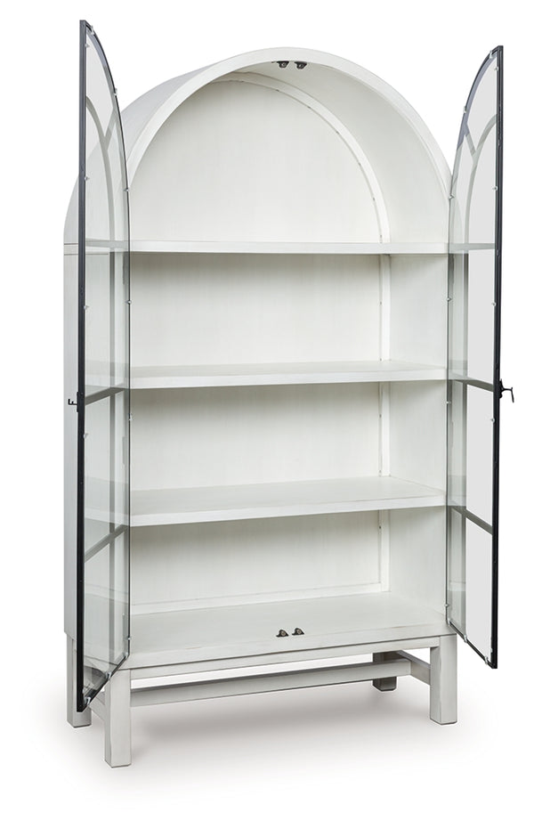 Greddinton White Display Cabinet
