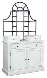 Greddinton White Baker's Rack