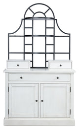 Greddinton White Baker's Rack
