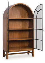 Greddinton Brown/Black Display Cabinet