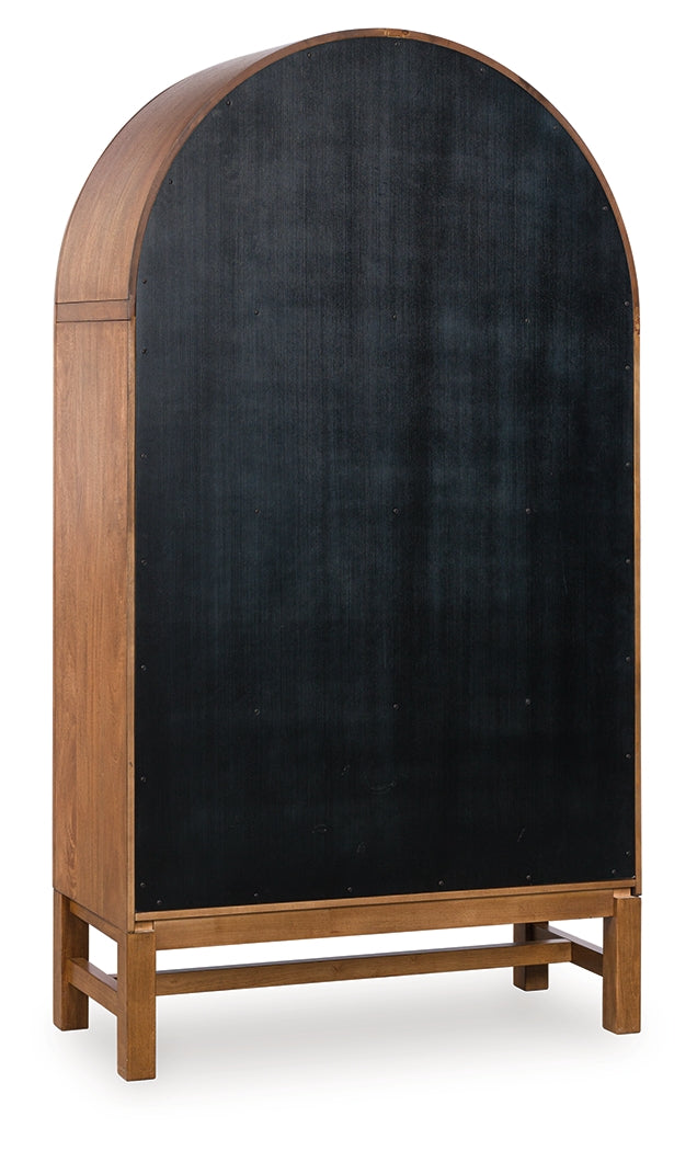 Greddinton Brown/Black Display Cabinet