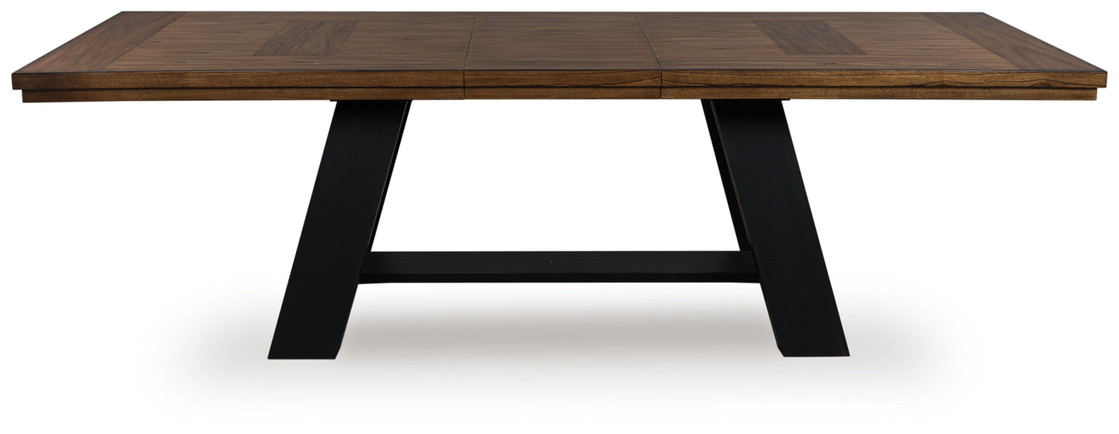 Greddinton Brown/Black Dining Extension Table