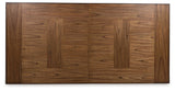 Greddinton Brown/Black Dining Extension Table