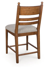 Greddinton Brown Counter Height Barstool
