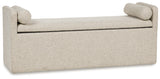 Galliden Beige 62" Dining Bench