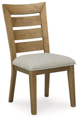 Galliden Light Brown Dining Chair