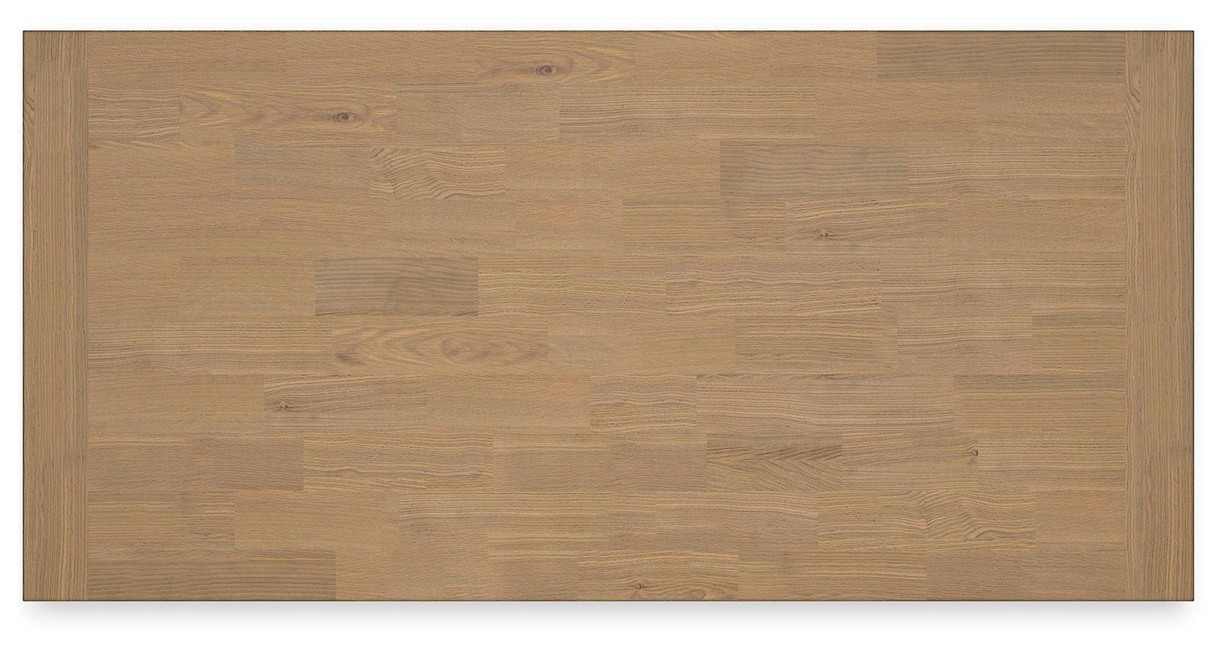 Ashbryn White Natural Dining Table